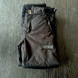 Lucky Bums black ski pants for boys